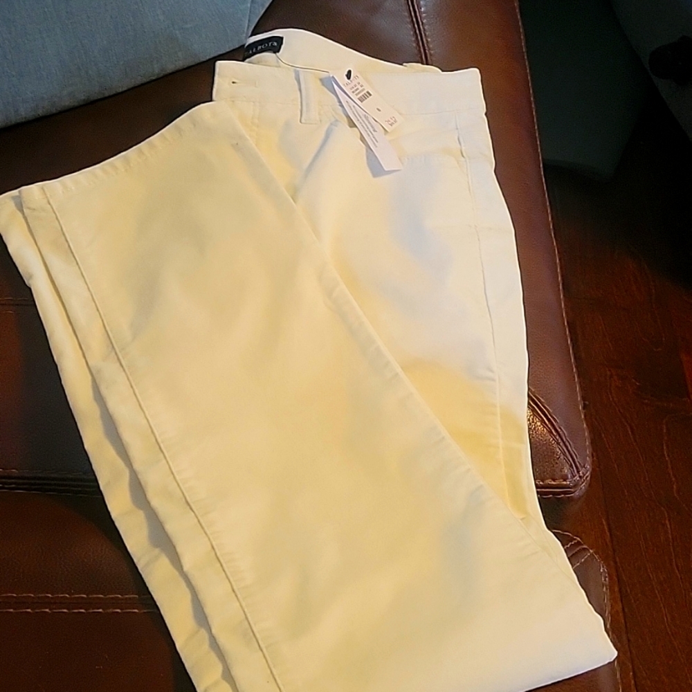 Talbots Veveteen straight leg pants.  SIZE 8